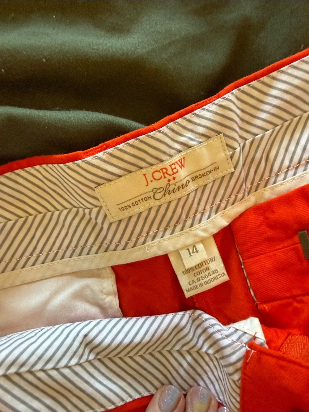 Bright orange Women's Casual Shorts